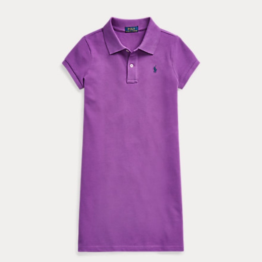 Ralph Lauren Cotton Mesh Polo dress